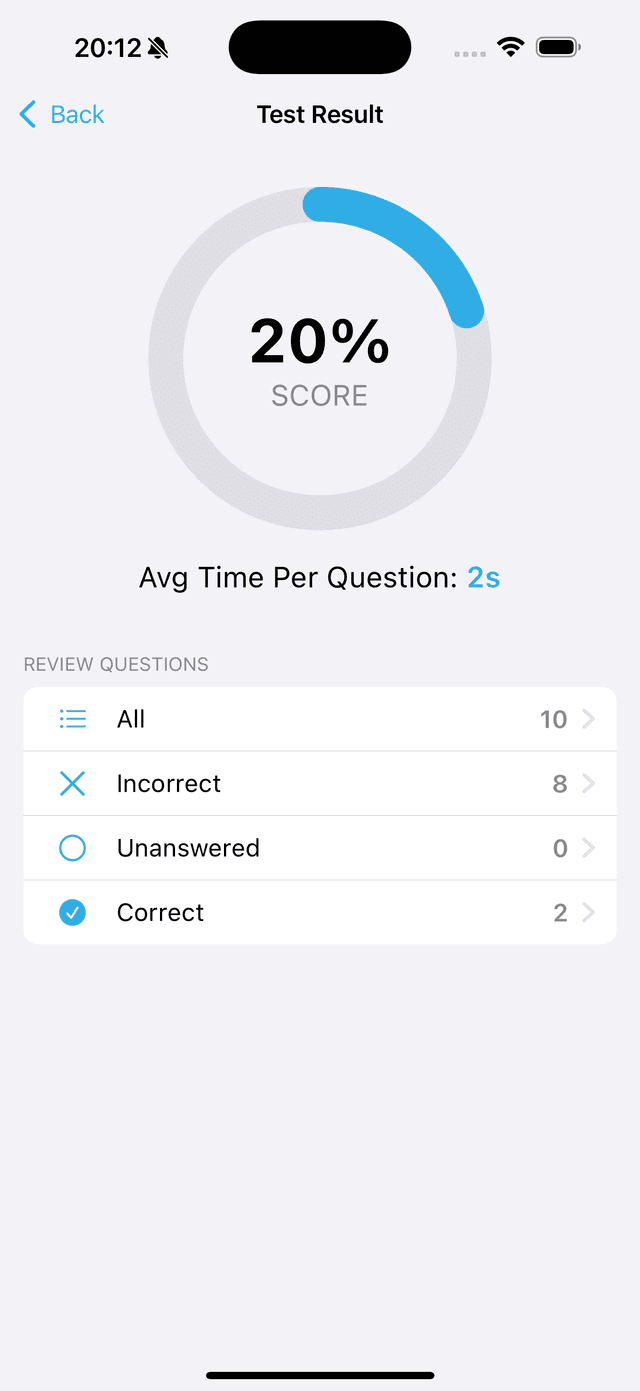 Study Cloud Tech app preview - Progress